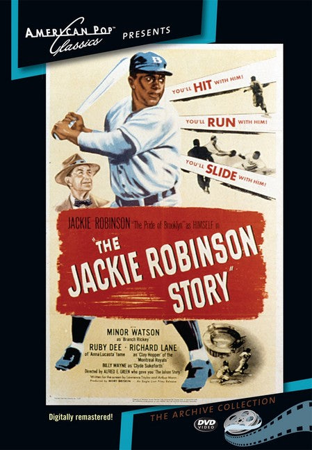 The Jackie Robinson Story (MOD) (DVD Movie) - movie cover art