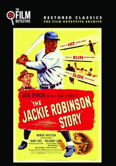 The Jackie Robinson Story (The Film Detective Restored Version) (MOD) (DVD Movie) - movie cover art