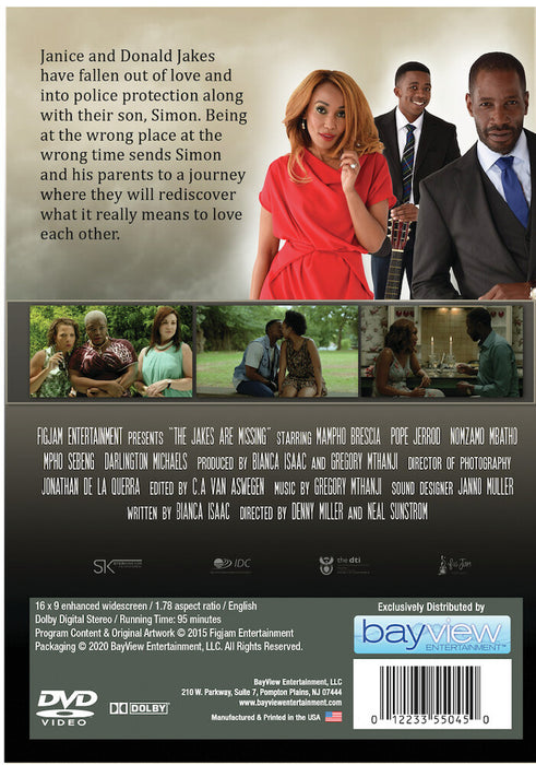 The Jakes are Missing (MOD) (DVD Movie) - back cover art