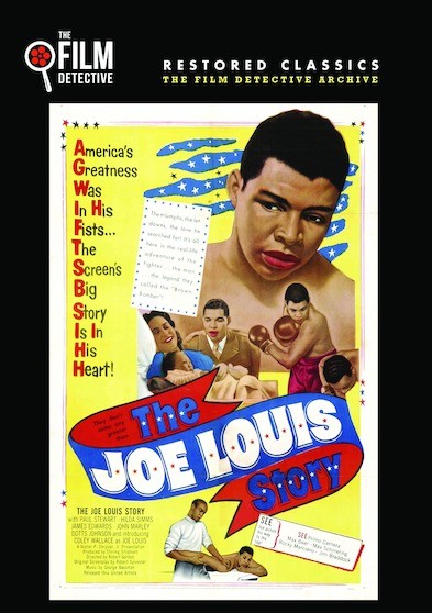 The Joe Louis Story (The Film Detective Restored Version) (MOD) (DVD Movie) - movie cover art