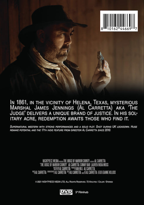 The Judge of Harbor County (MOD) (DVD Movie) - back cover art