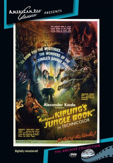 The Jungle Book (MOD) (DVD Movie) - movie cover art