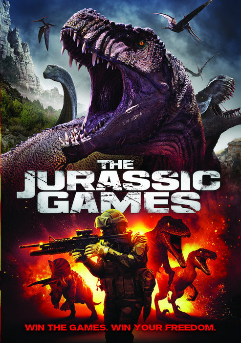 The Jurassic Games (MOD) (DVD Movie) - movie cover art