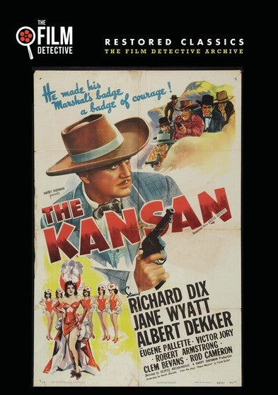 The Kansan (The Film Detective Restored Version) (MOD) (DVD Movie) - movie cover art