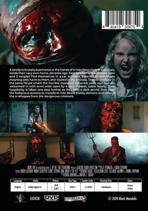 The Key (MOD) (DVD Movie) - back cover art