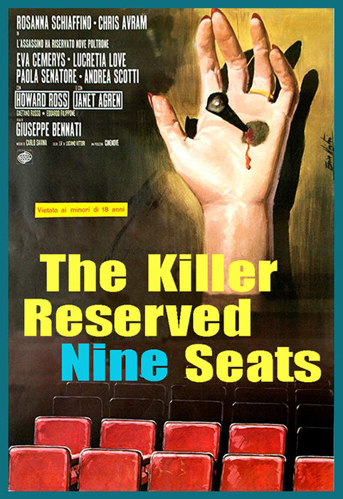 The Killer Reserved Nine Seats (MOD) (DVD Movie) - movie cover art