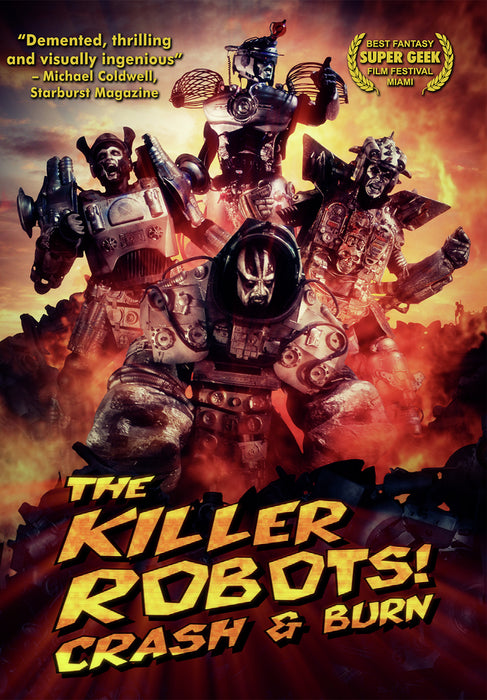 The Killer Robots! Crash and Burn (MOD) (DVD Movie) - movie cover art