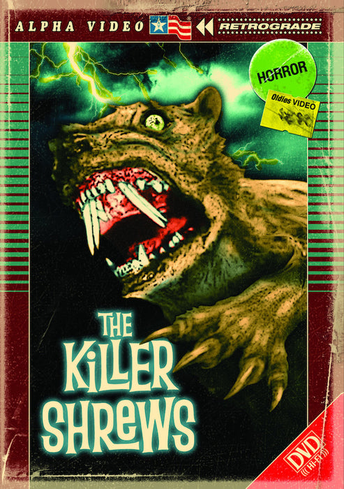 The Killer Shrews (Retro Cover Art) (MOD) (DVD MOVIE)