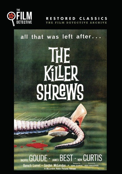 The Killer Shrews (The Film Detective Restored Version) (MOD) (DVD Movie) - movie cover art