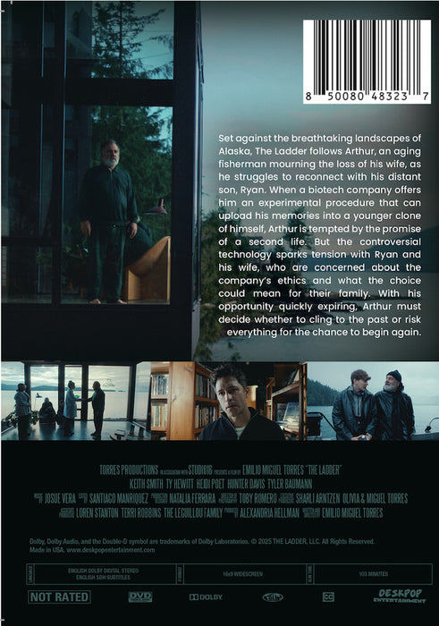 The Ladder (MOD) (DVD Movie) - back cover art