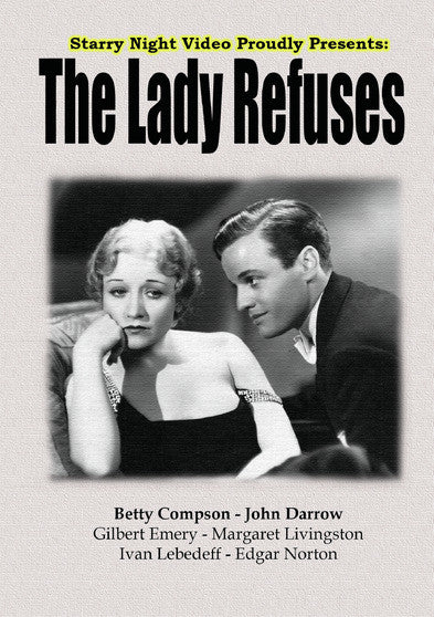 The Lady Refuses (MOD) (DVD Movie) - movie cover art