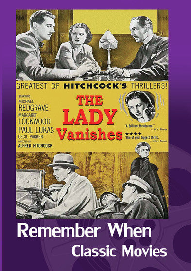 The Lady Vanishes (MOD) (DVD Movie) - movie cover art