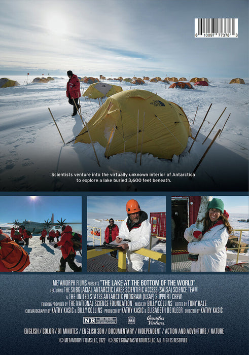 The Lake at the Bottom of the World (MOD) (DVD Movie) - back cover art