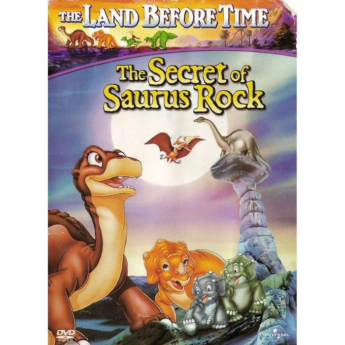 The Land Before Time VI - The Secret of Saurus Rock DVD - movie cover art