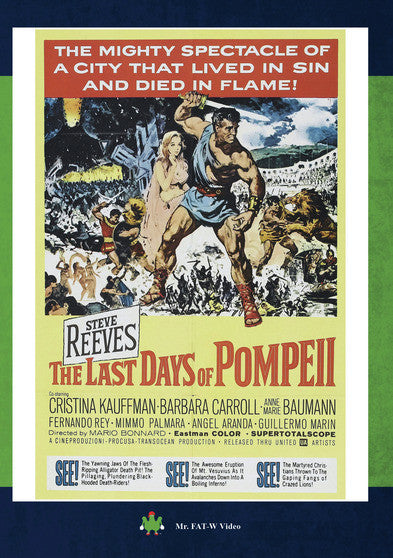 The Last Days of Pompeii (MOD) (DVD Movie) - movie cover art