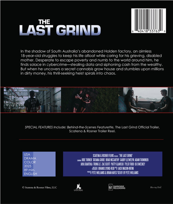 The Last Grind - Special Edition (MOD) (BluRay Movie) - back cover art