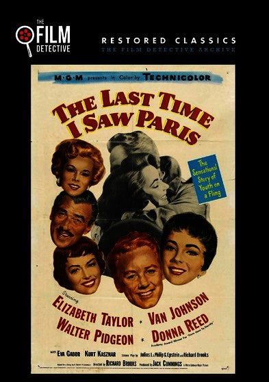The Last Time I Saw Paris (MOD) (DVD Movie) - movie cover art
