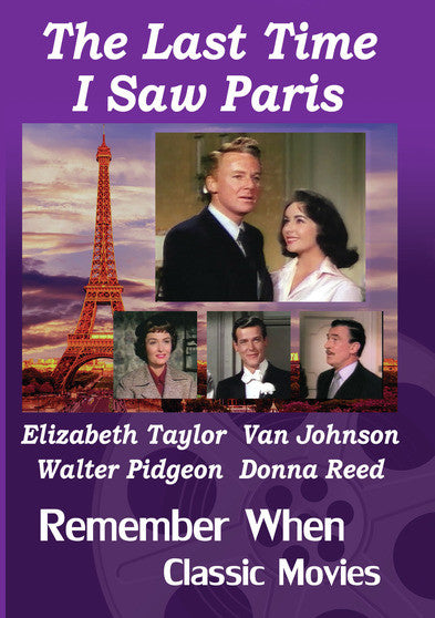 The Last Time I Saw Paris (MOD) (DVD Movie) - movie cover art