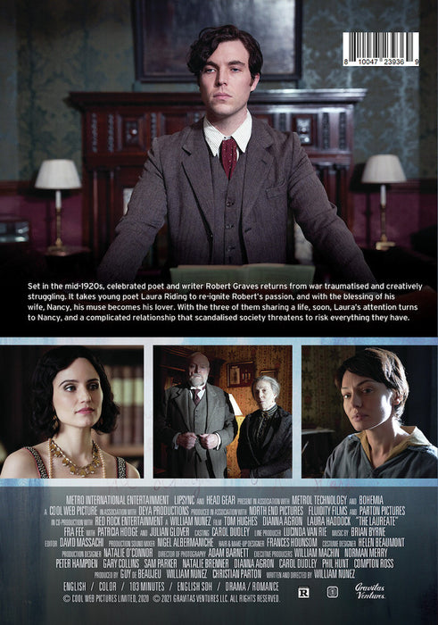 The Laureate (MOD) (DVD Movie) - back cover art