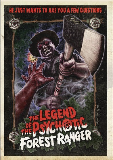 The Legend of the Psychotic Forest Ranger (MOD) (DVD Movie) - movie cover art
