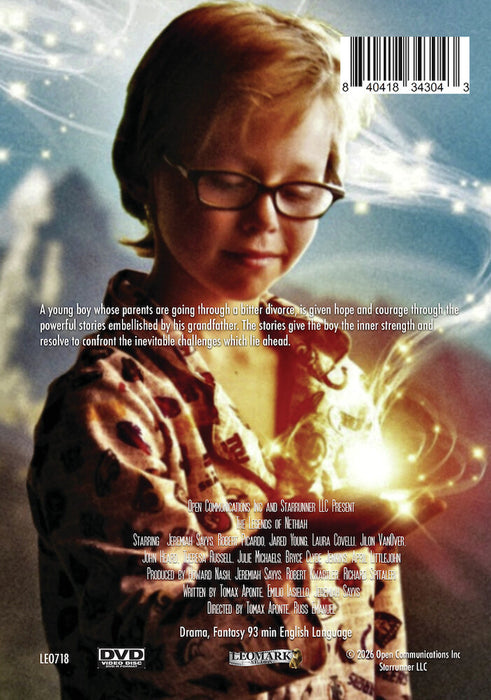 The Legends of Nethiah (MOD) (DVD Movie) - back cover art