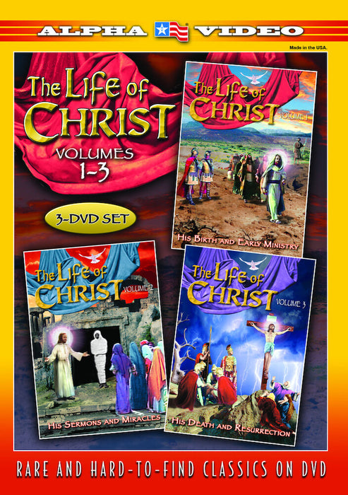 The Life of Christ - Complete Series (3 (MOD) (DVD Movie) - movie cover art