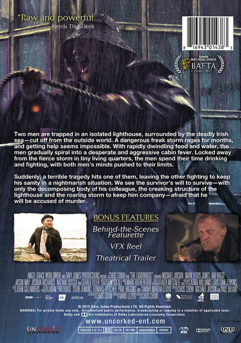 The Lighthouse (MOD) (DVD Movie) - back cover art