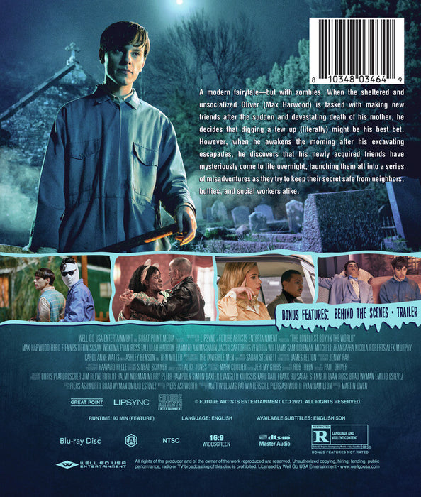 The Loneliest Boy in the World (MOD) (BluRay Movie) - back cover art