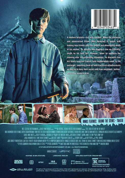 The Loneliest Boy in the World (MOD) (DVD Movie) - back cover art
