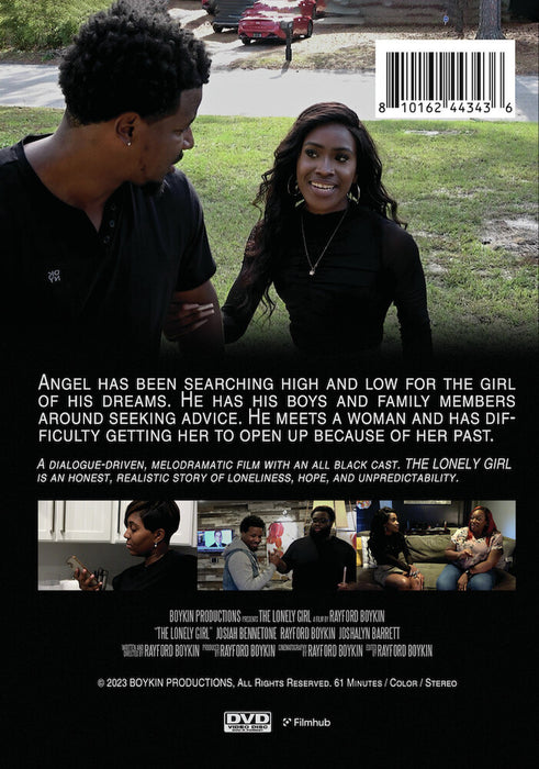 The Lonely Girl (MOD) (DVD Movie) - back cover art