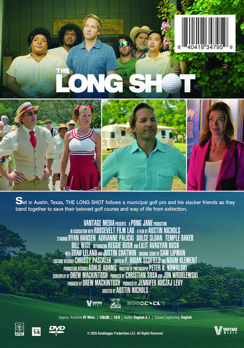 The Long Shot (MOD) (DVD Movie) - back cover art