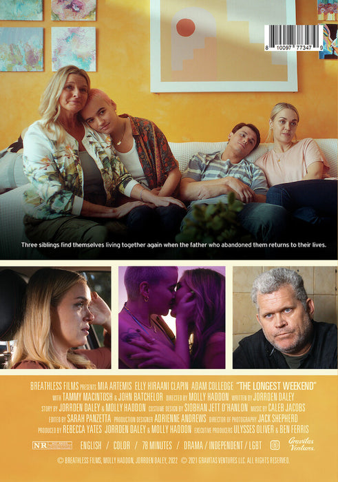 The Longest Weekend (MOD) (DVD Movie) - back cover art