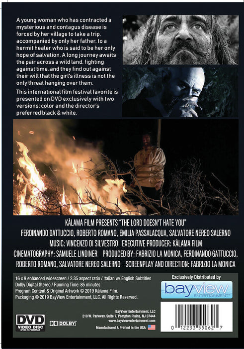 The Lord Doesn't Hate You (MOD) (DVD Movie) - back cover art