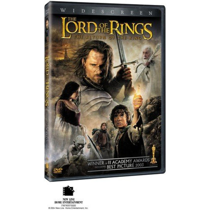 The Lord of the Rings: The Return of the King DVD - movie cover art