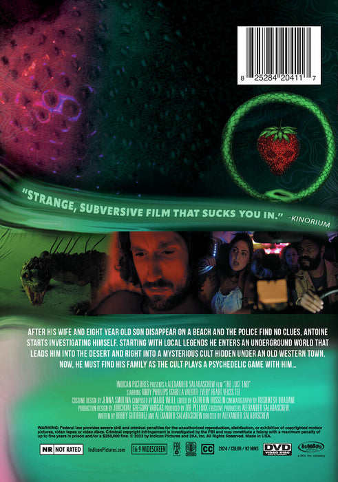 The Lost End (MOD) (DVD Movie) - back cover art
