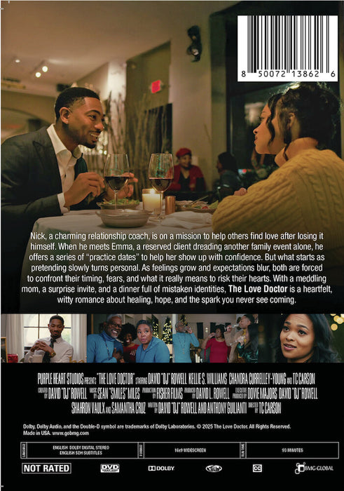 The Love Doctor (MOD) (DVD Movie) - back cover art