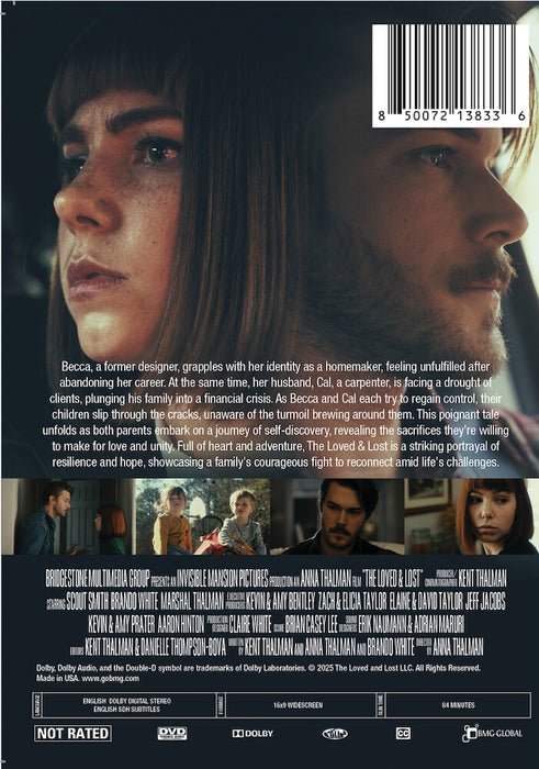 The Loved & Lost (MOD) (DVD Movie) - back cover art