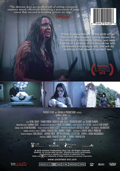 The Lullaby (MOD) (DVD Movie) - back cover art