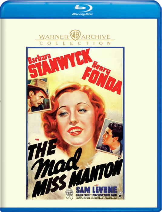 The Mad Miss Manton (MOD) (BluRay Movie) - movie cover art