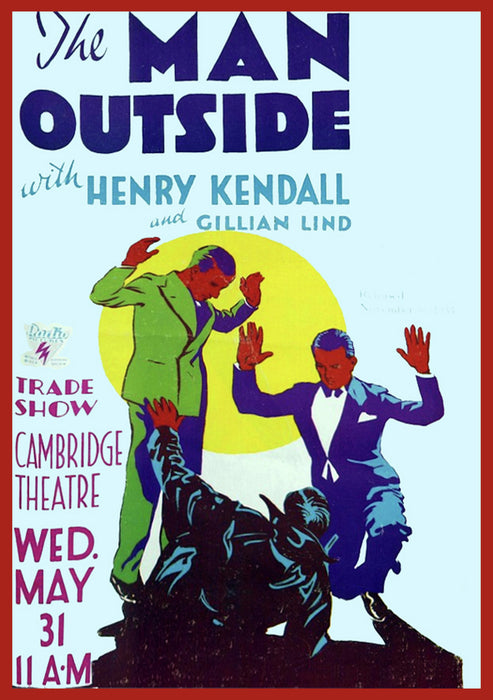 The Man Outside (MOD) (DVD Movie) - movie cover art