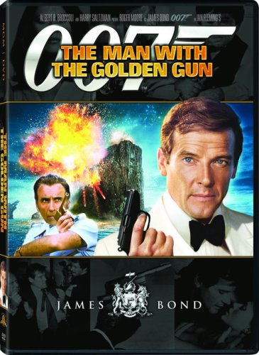 The Man With The Golden Gun DVD - movie cover art