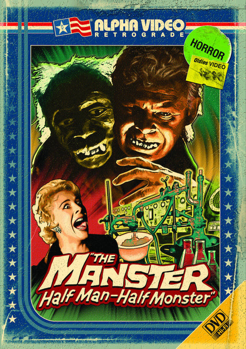 The Manster (Retro Cover Art) (MOD) (DVD MOVIE)