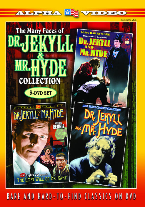 The Many Faces of Dr. Jekyll & Mr. Hyde Collection (MOD) (DVD MOVIE)