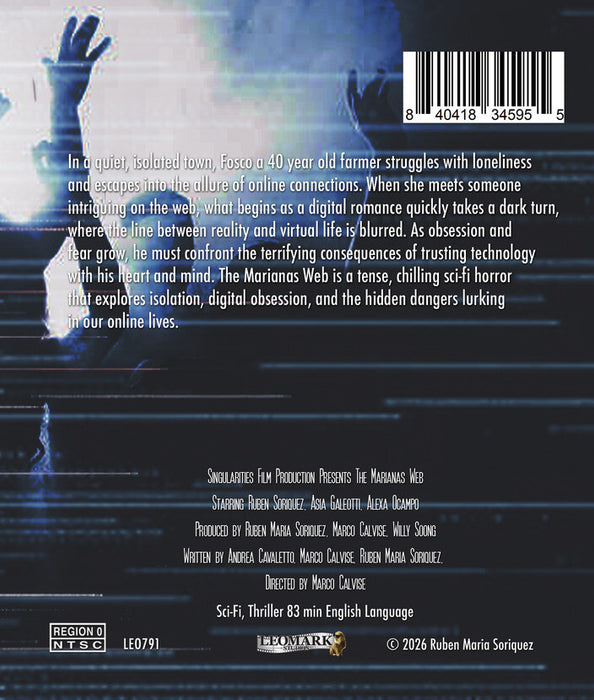 The Mariana's Web (MOD) (BluRay Movie) - back cover art