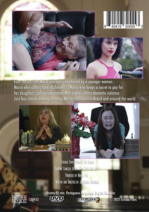 The Marias (MOD) (DVD Movie) - back cover art