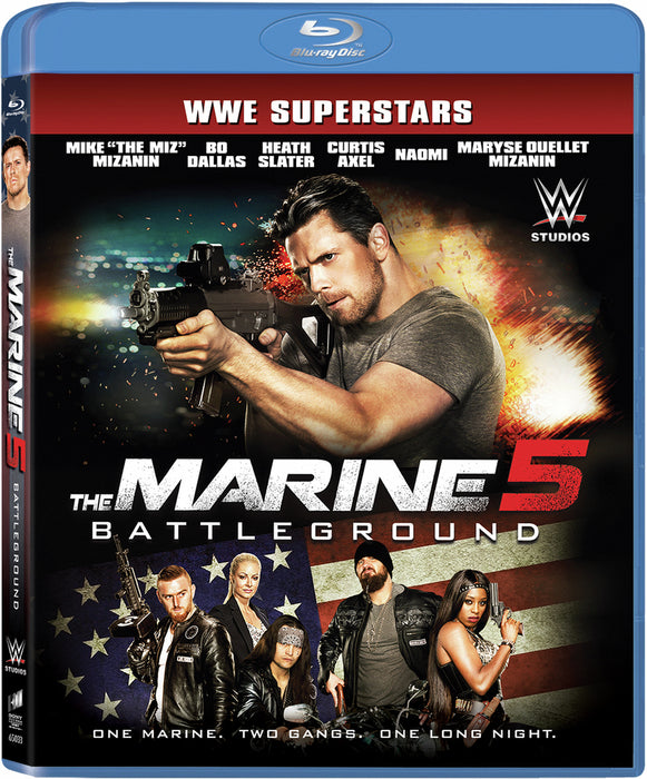 The Marine 5: Battleground (MOD) (BluRay Movie) - movie cover art