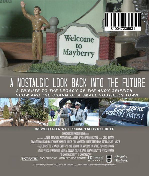 The Mayberry Effect (MOD) (BluRay Movie) - back cover art