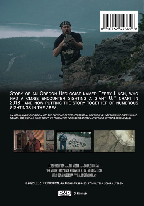 The Middle (MOD) (DVD Movie) - back cover art