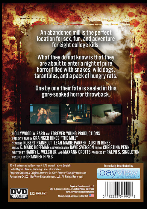 The Mill (MOD) (DVD Movie) - back cover art