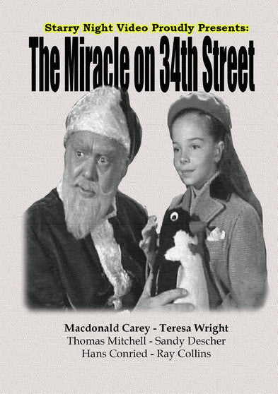 The Miracle on 34th Street (MOD) (DVD Movie) - movie cover art